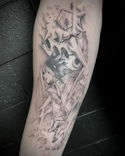 Anime tattoo — WA Tattoo, Las Vegas