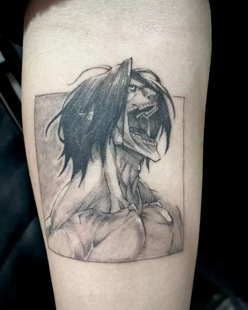 Anime tattoo — WA Tattoo, Las Vegas