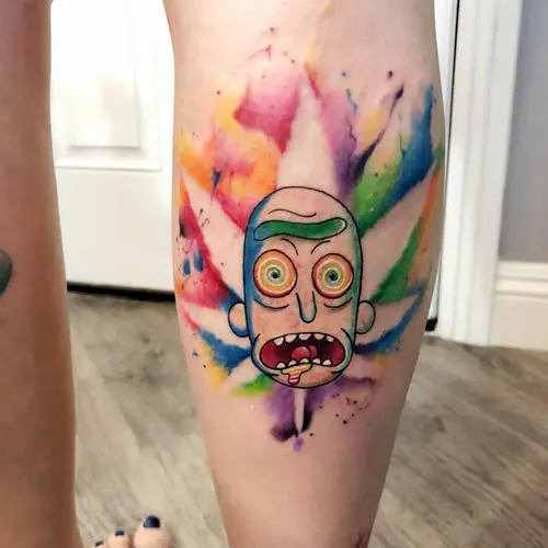 Anime tattoo — WA Tattoo, Las Vegas