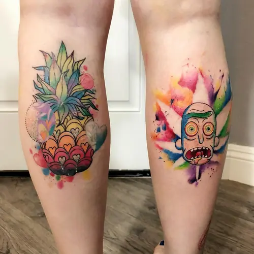 Anime tattoo — WA Tattoo, Las Vegas