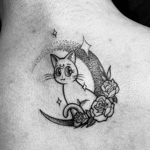 Anime tattoo — WA Tattoo, Las Vegas