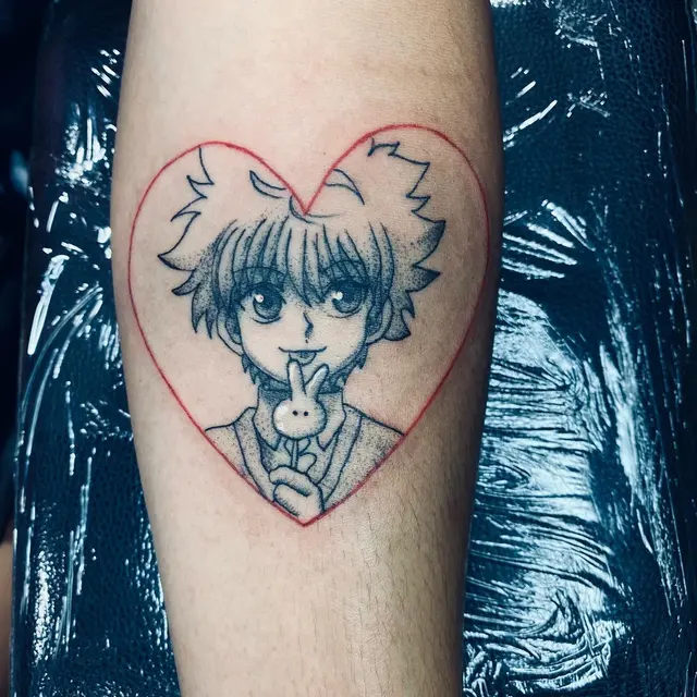 Anime tattoo — WA Tattoo, Las Vegas