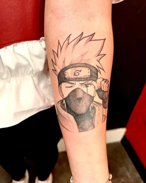 Anime tattoo — WA Tattoo, Las Vegas