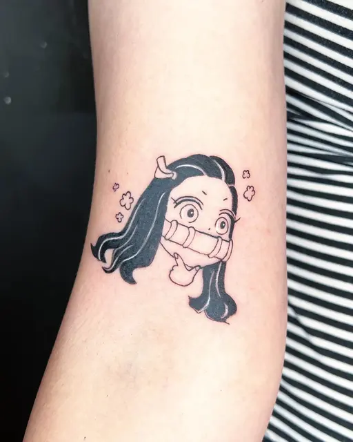 Anime tattoo by Daniel — WA Tattoo, Las Vegas