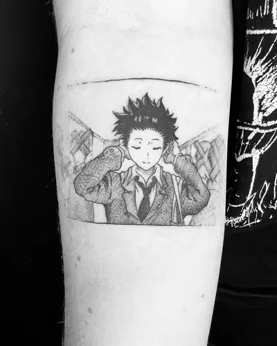Anime tattoo by Daniel — WA Tattoo, Las Vegas