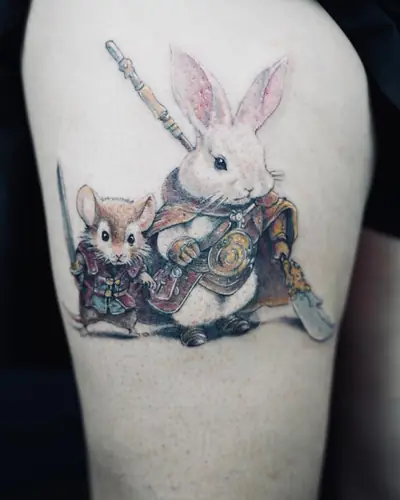 Anime tattoo by Sahara — WA Tattoo, Las Vegas