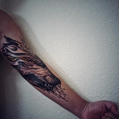 Black and grey tattoo — WA Tattoo, Las Vegas