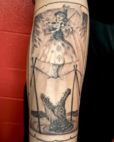 Black and grey tattoo — WA Tattoo, Las Vegas
