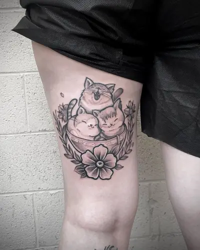 Black and grey tattoo — WA Tattoo, Las Vegas