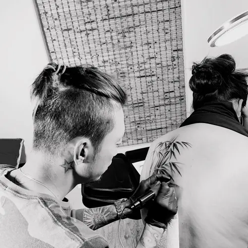 Black and grey tattoo — WA Tattoo, Las Vegas