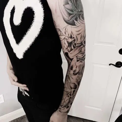 Black and grey tattoo — WA Tattoo, Las Vegas