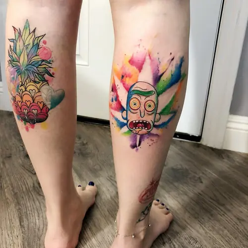 Color tattoo — WA Tattoo, Las Vegas
