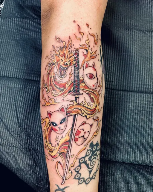 Color tattoo — WA Tattoo, Las Vegas