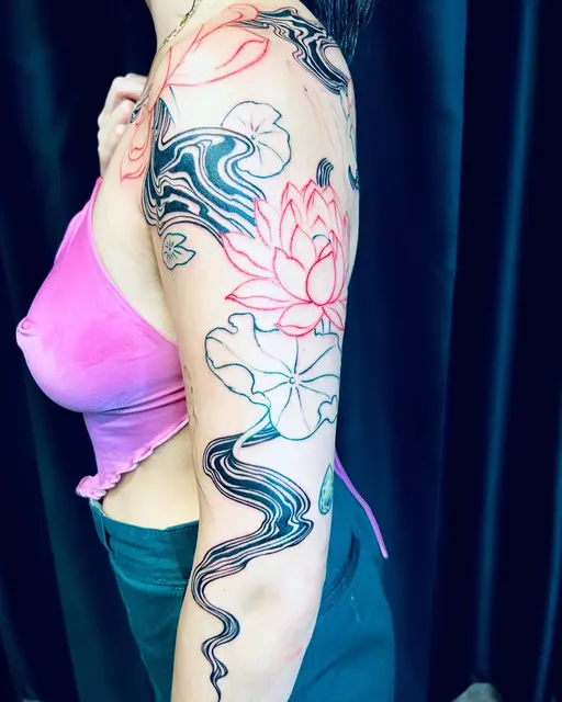 Color tattoo — WA Tattoo, Las Vegas