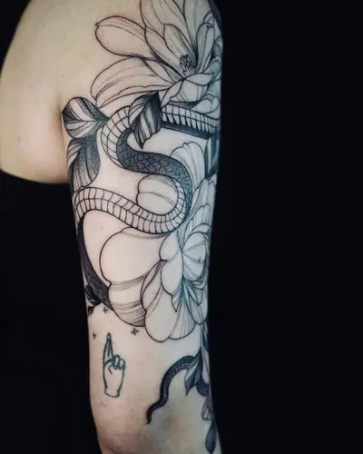 Color tattoo by Sahara — WA Tattoo, Las Vegas