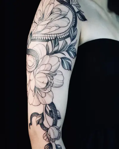 Color tattoo by Sahara — WA Tattoo, Las Vegas