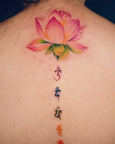 Color tattoo by Sahara — WA Tattoo, Las Vegas