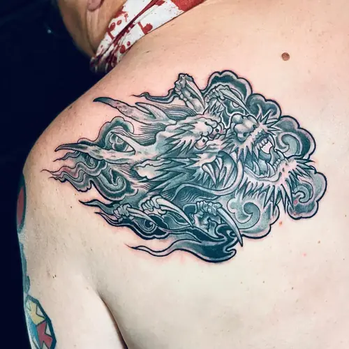 Cover-up tattoo — WA Tattoo, Las Vegas