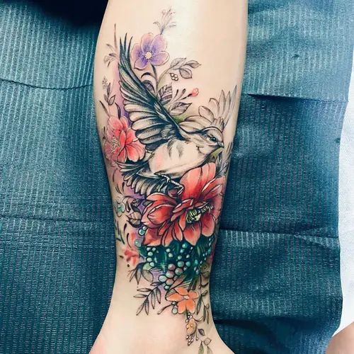Cover-up tattoo — WA Tattoo, Las Vegas