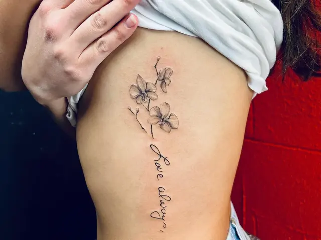 Fine line tattoo — WA Tattoo, Las Vegas