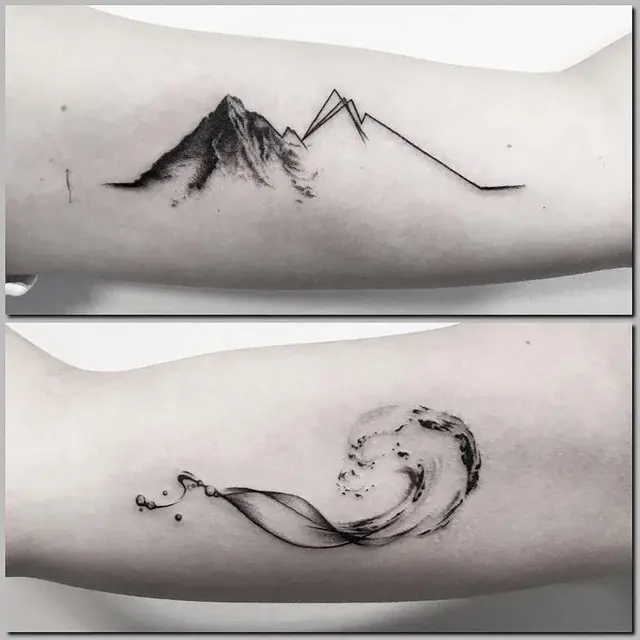 Fine line tattoo — WA Tattoo, Las Vegas