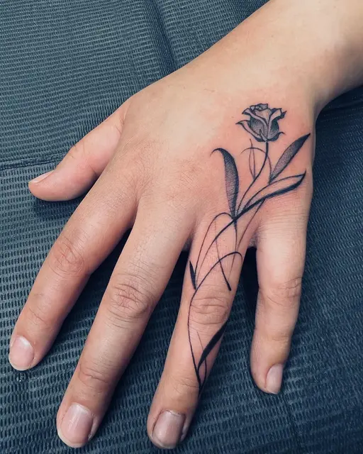 Fine line tattoo — WA Tattoo, Las Vegas