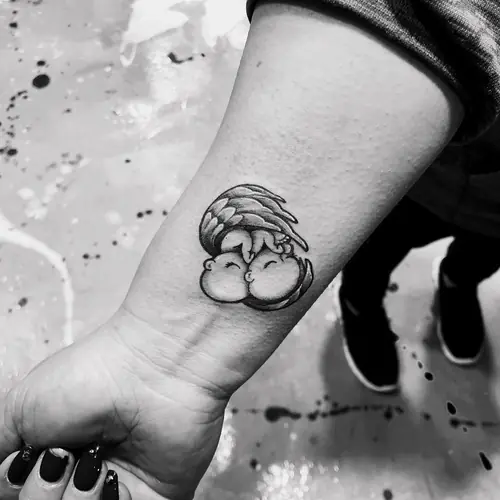 Fine-line tattoo — WA Tattoo, Las Vegas