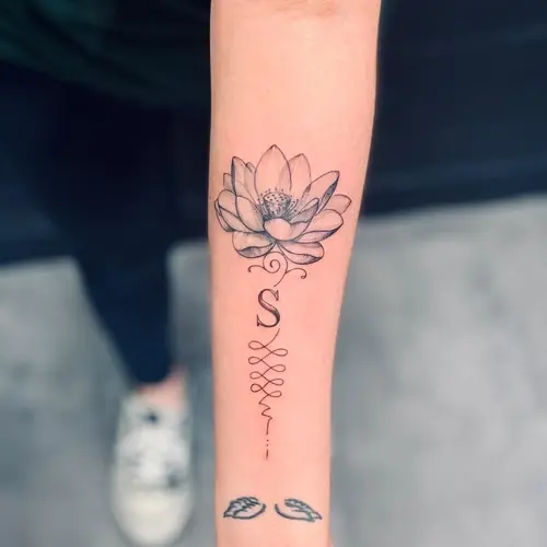 Fine-line tattoo — WA Tattoo, Las Vegas