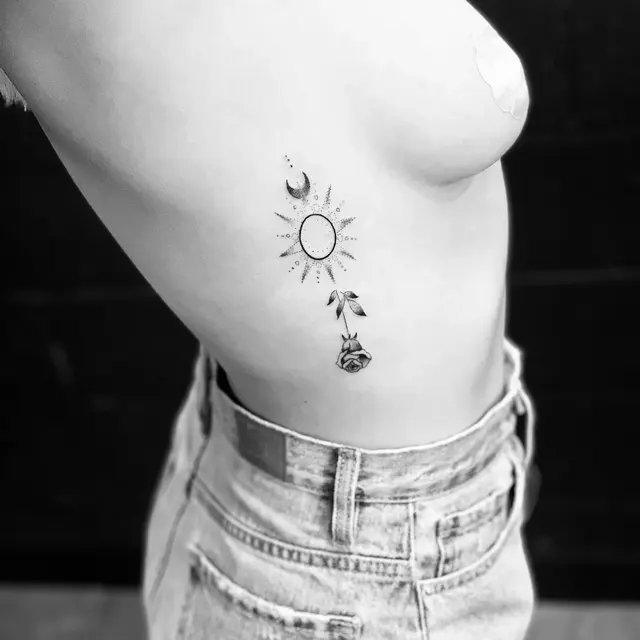Fine line tattoo — WA Tattoo, Las Vegas
