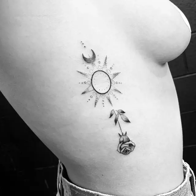 Fine line tattoo — WA Tattoo, Las Vegas
