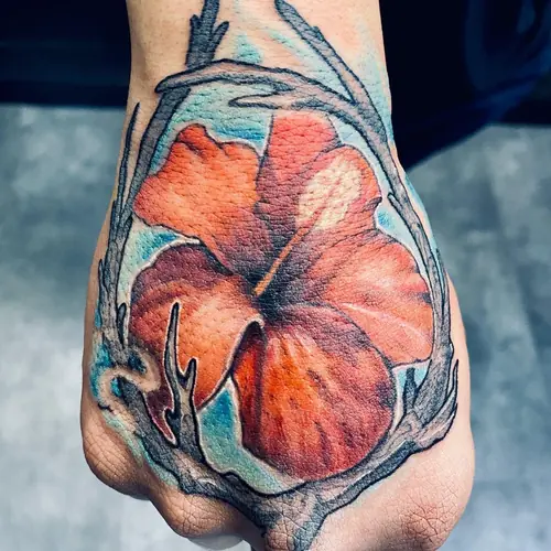 Fine-line tattoo — WA Tattoo, Las Vegas