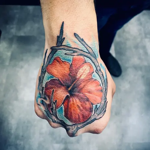 Fine-line tattoo — WA Tattoo, Las Vegas