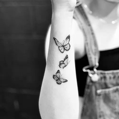 Fine-line tattoo — WA Tattoo, Las Vegas
