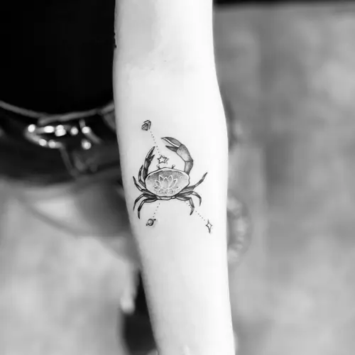 Fine-line tattoo — WA Tattoo, Las Vegas