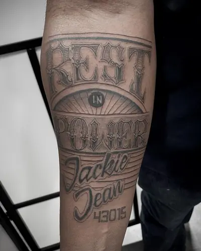 Fine-line tattoo — WA Tattoo, Las Vegas