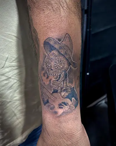Fine-line tattoo — WA Tattoo, Las Vegas