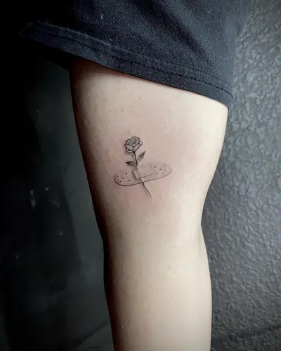 Fine-line tattoo — WA Tattoo, Las Vegas