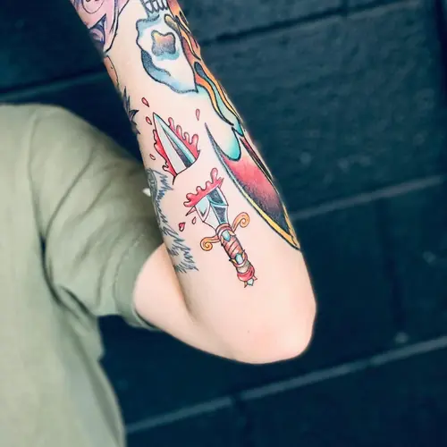 Neo-traditional tattoo — WA Tattoo, Las Vegas