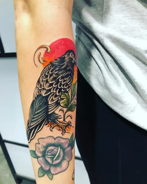 Neo-traditional tattoo — WA Tattoo, Las Vegas
