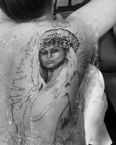 Portrait realism tattoo — WA Tattoo, Las Vegas