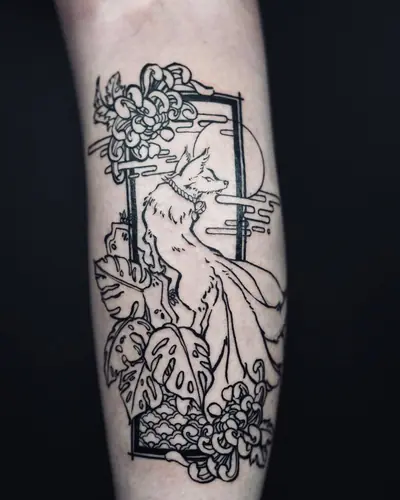 Portrait realism tattoo by Daniel — WA Tattoo, Las Vegas
